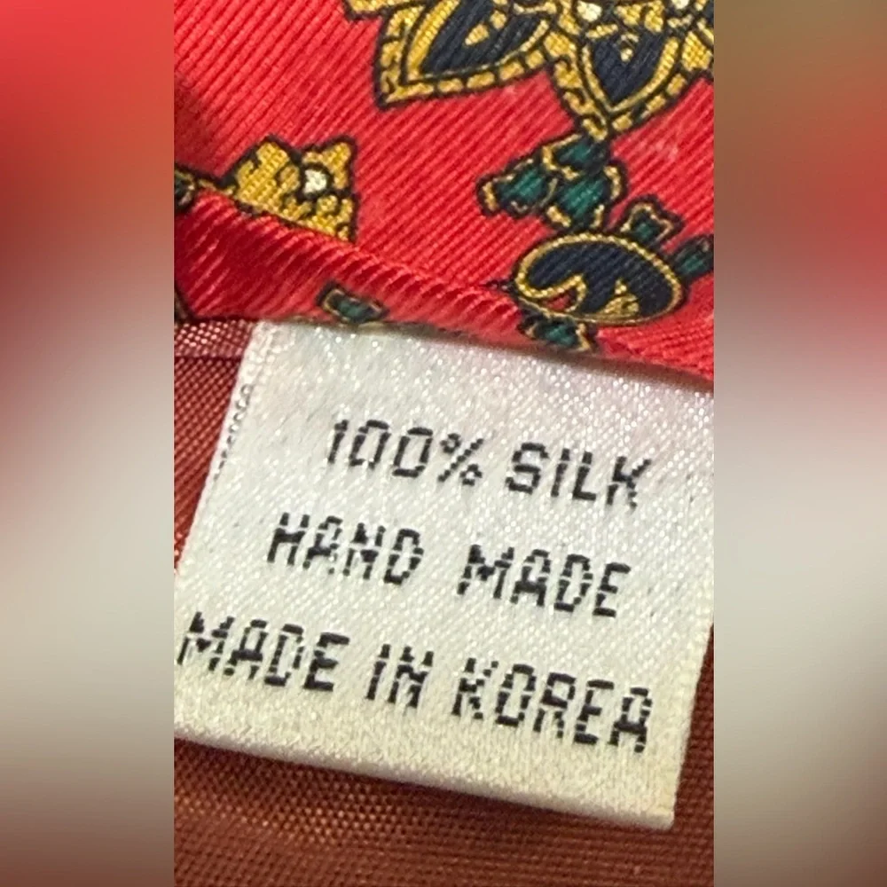 Balancine‎ The Tie Works Disney Mickey Mouse Tie - Vintage - 100% Silk